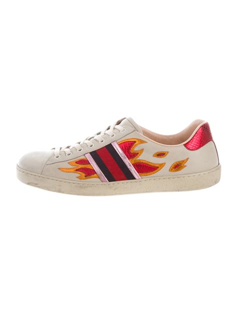 gucci flame shoes